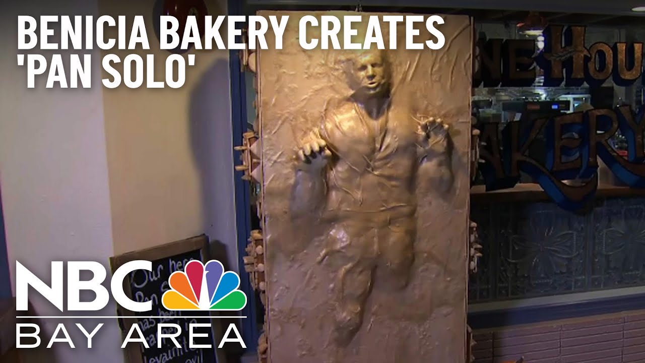 Benicia Bakery Creates Life-Sized Han Solo Out of Bread