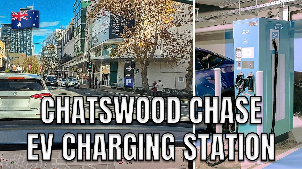 2023 Tesla Model Y EV DC Fast Charging Station at Chatswood Chase