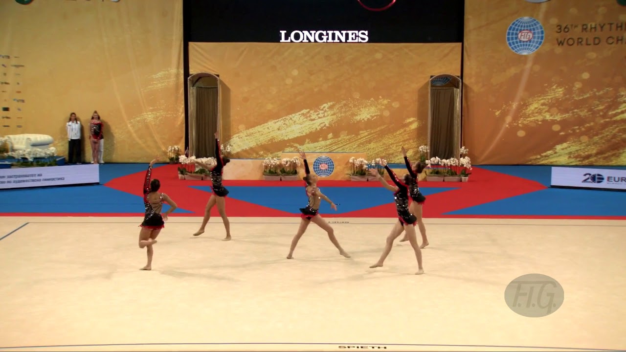 France (FRA) - 2018 Rhythmic Worlds, Sofia (BUL) - Qualifications 5 Hoops