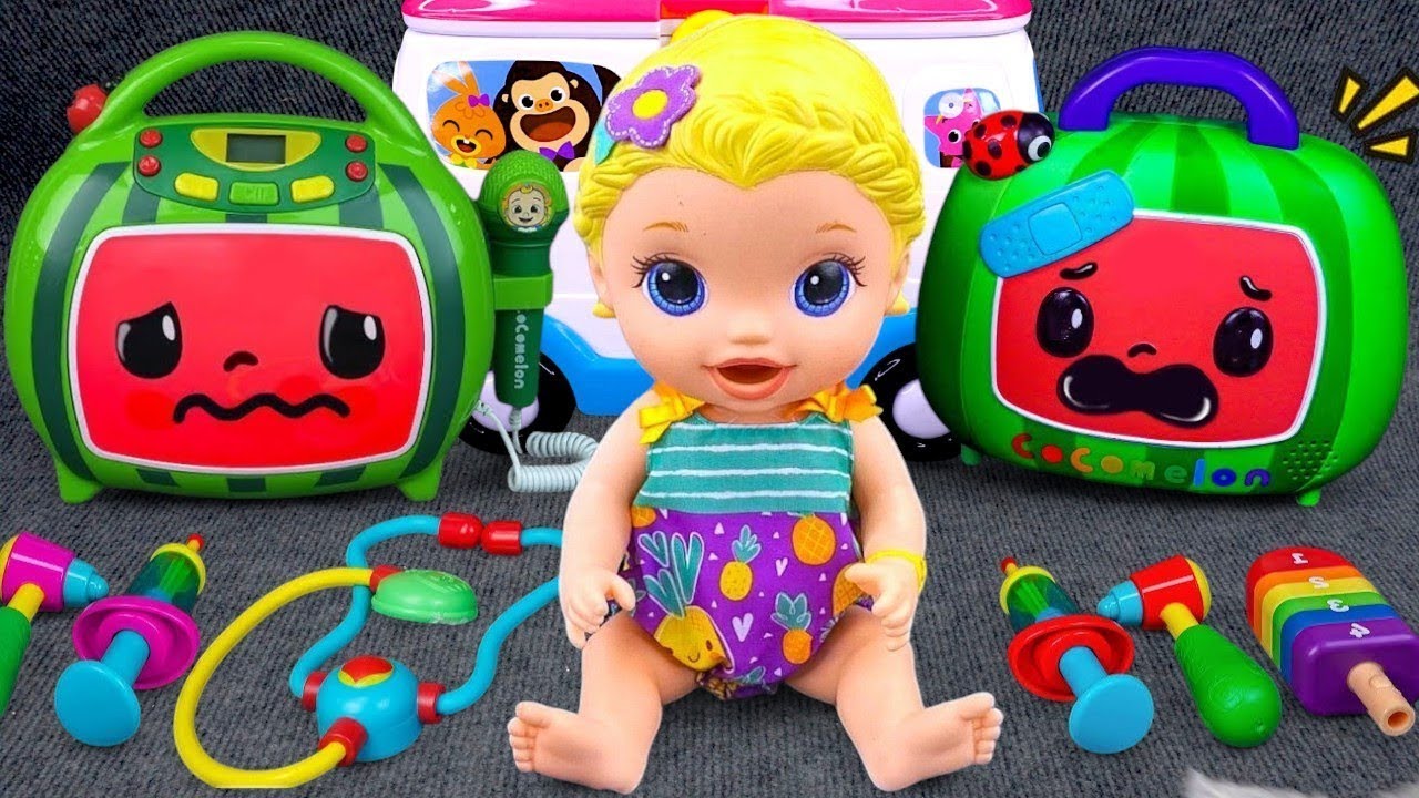 18 Minutes Satisfying with Unboxing Doctor Set, COCOMELON Doctor First Aid Toys | Fun Review Toys