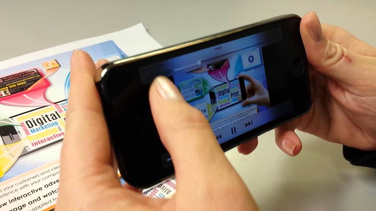 How interactive print works