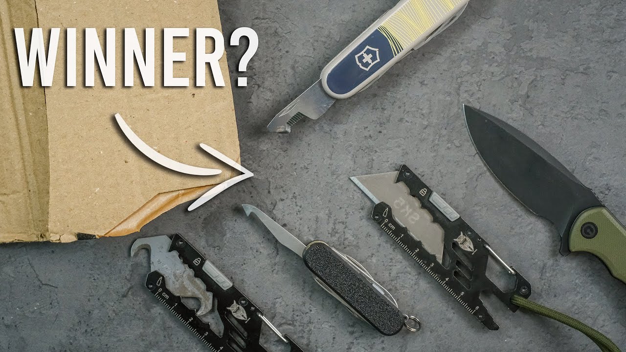 The Ultimate EDC Package Opener Showdown - Which Blade Wins? 📦