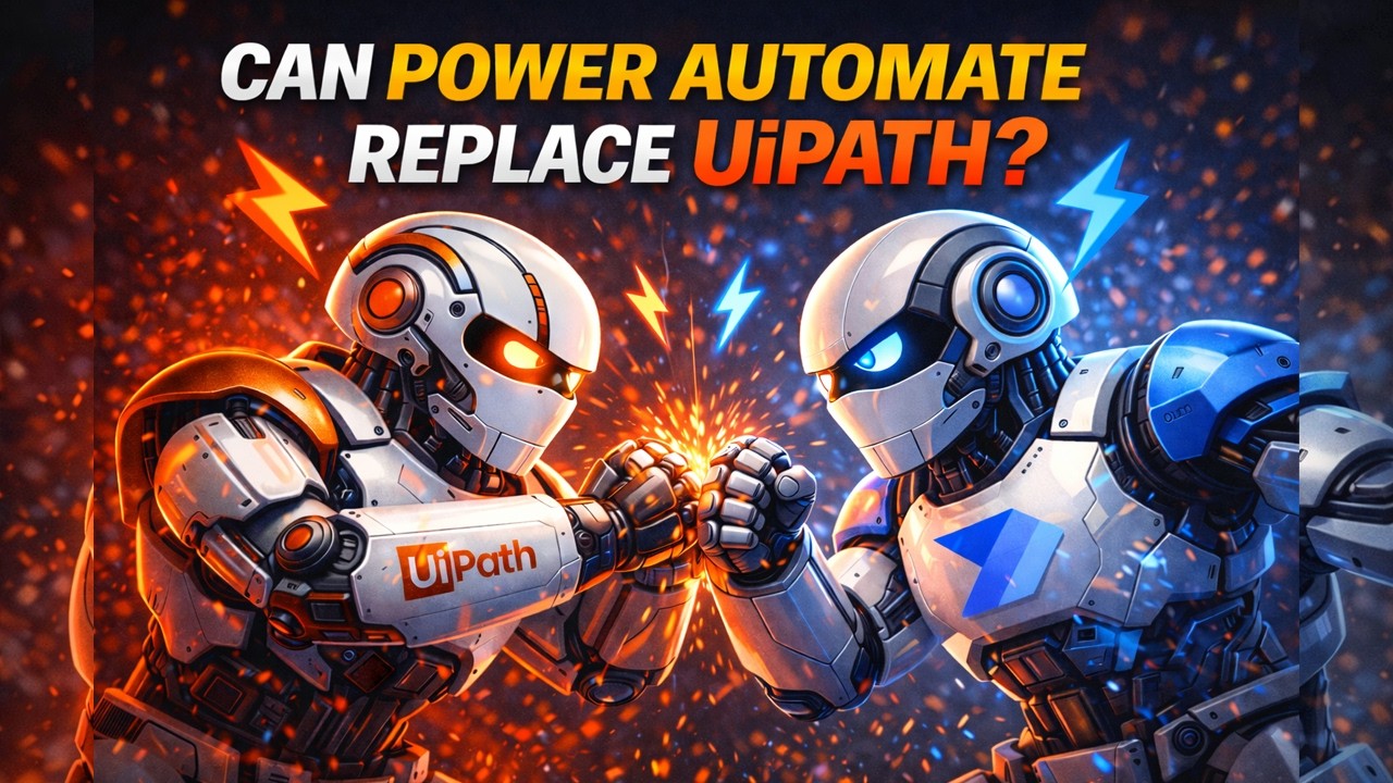 Can Power Automate Replace UiPath? | Is it the new RPA market future ?
