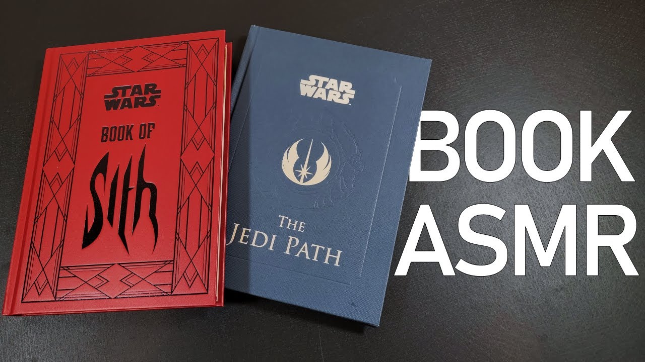 Star Wars Book ASMR: Jedi & Sith Books | Page Turning and Whispering ASMR