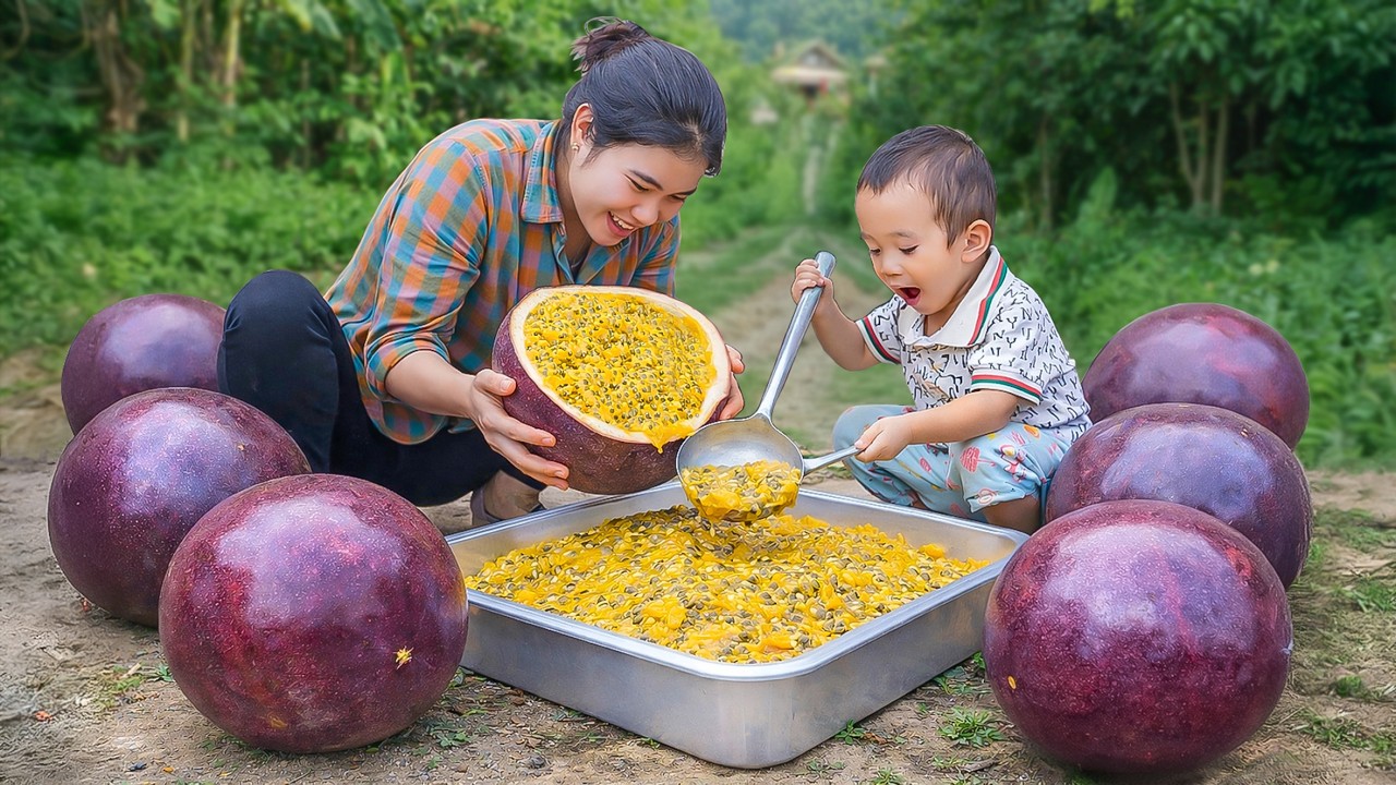 How to Make Passion Fruit Smoothies and Jelly with Perfect Freshness and Aroma | Daily Life