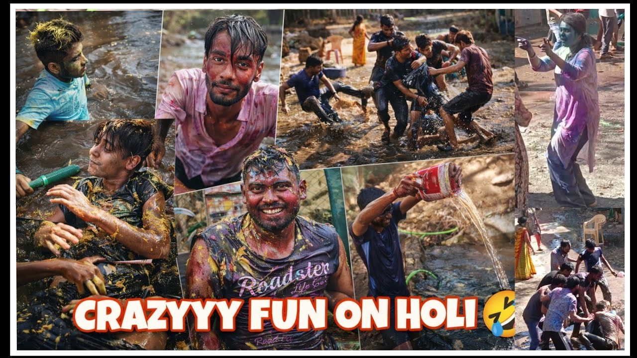 Guys Yaar Holi Pe To Mza Aagya 🤣🤣🤣 || One Of The Best Holi || @Shailendra19-11