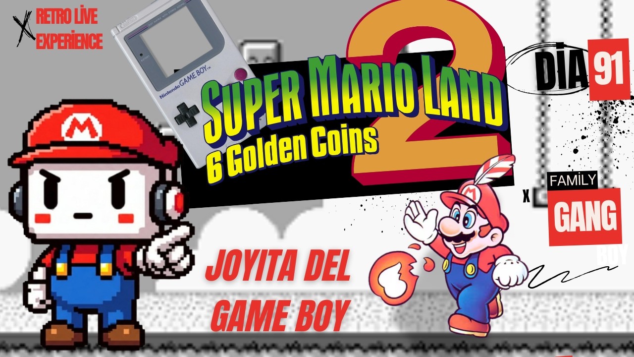 Recuperando mi Castillo 👑 La Familia FGB en Super Mario Land 2 -DIA 91
