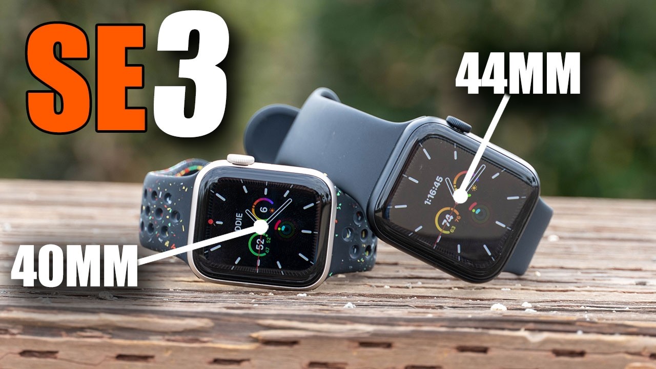 Apple Watch SE 3 – 40 мм против 44 мм: какой размер лучше купить!