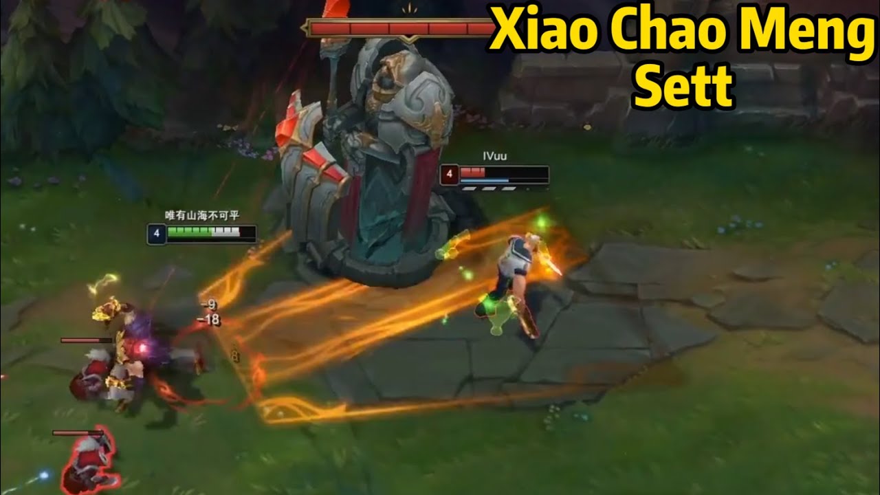 Xiao Chao Meng Sett: His Sett is UNSTOPPABLE on Toplane!