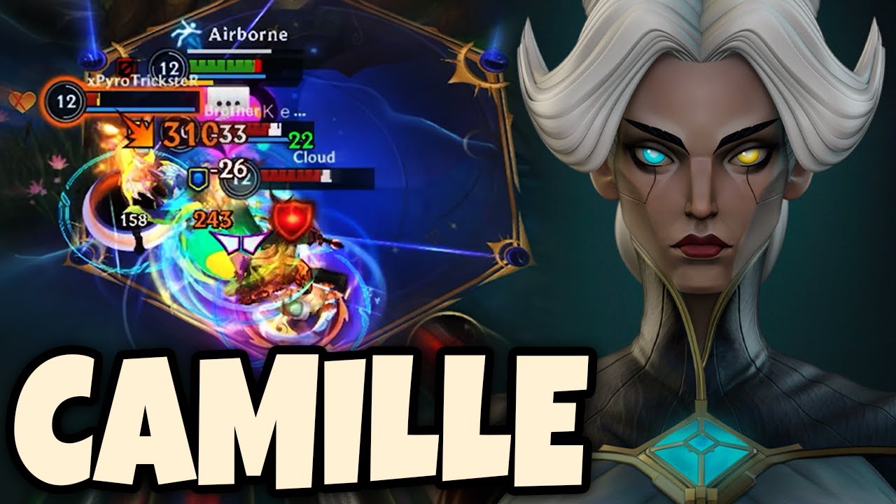 Wild Rift Camille Baron Lane Gameplay in Season 18 (Build & Runes)