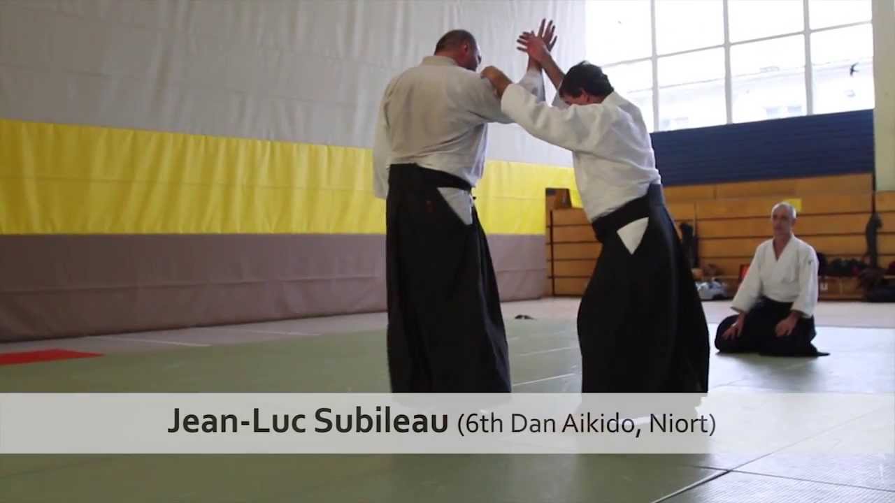 Jean-Luc Subileau (6th Dan from France) at the Aikido Dojo Frankfurt 2012