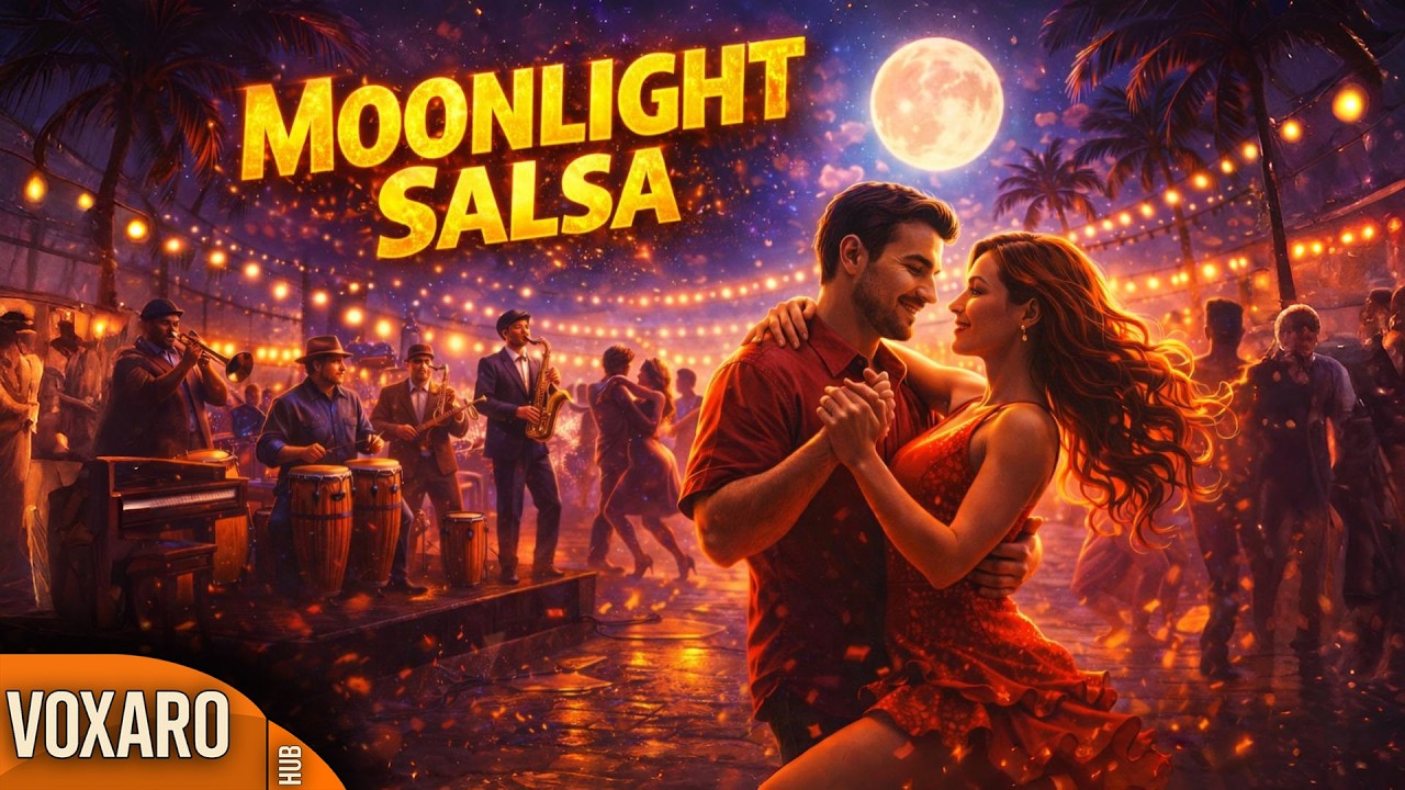 Salsa in the Moonlight 💃 | Latin Jazz Dance Night 2026  [VoxaroHub Records]