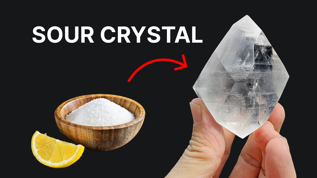 Growing A Sour Citric Acid Crystal