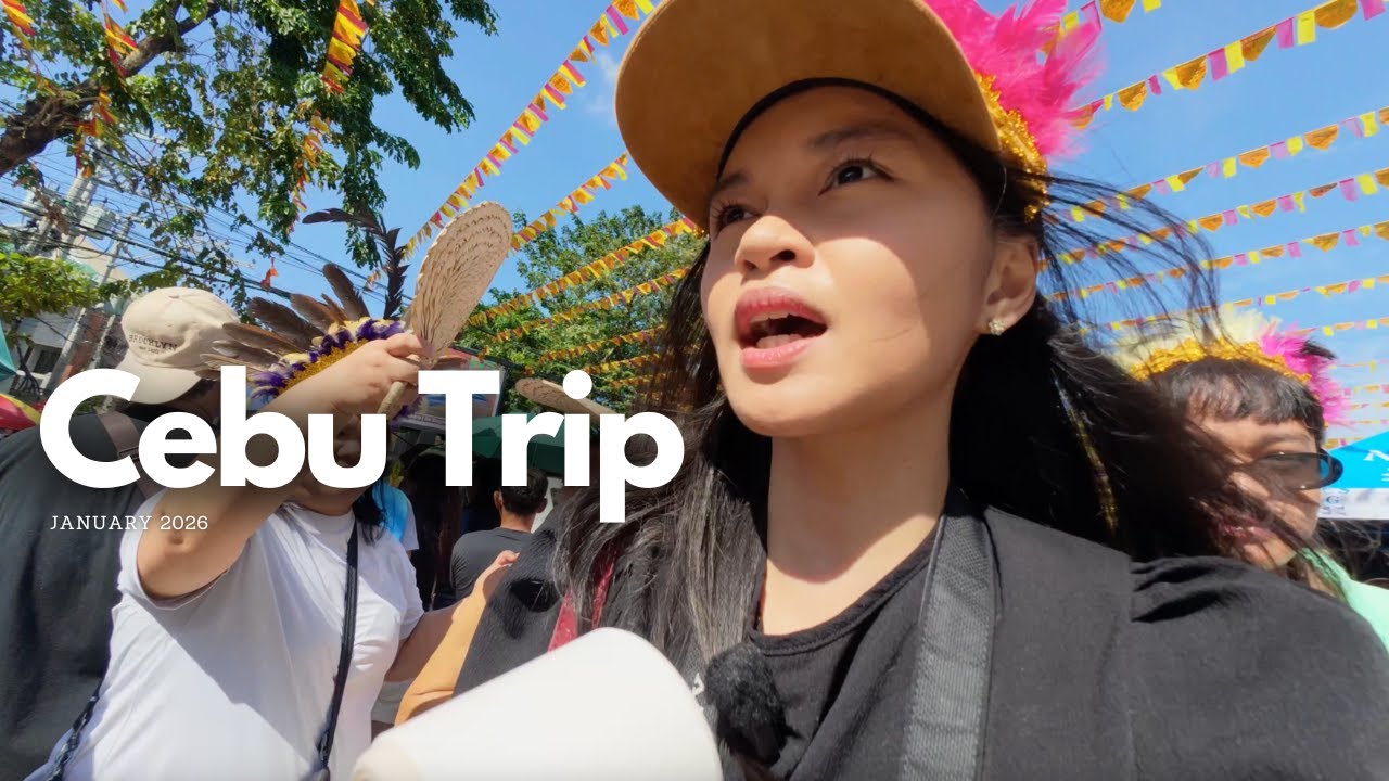 travel diaries ep. 15✈️✨ || back in CEBU!🦒 + Sinulog!!🪅🎊