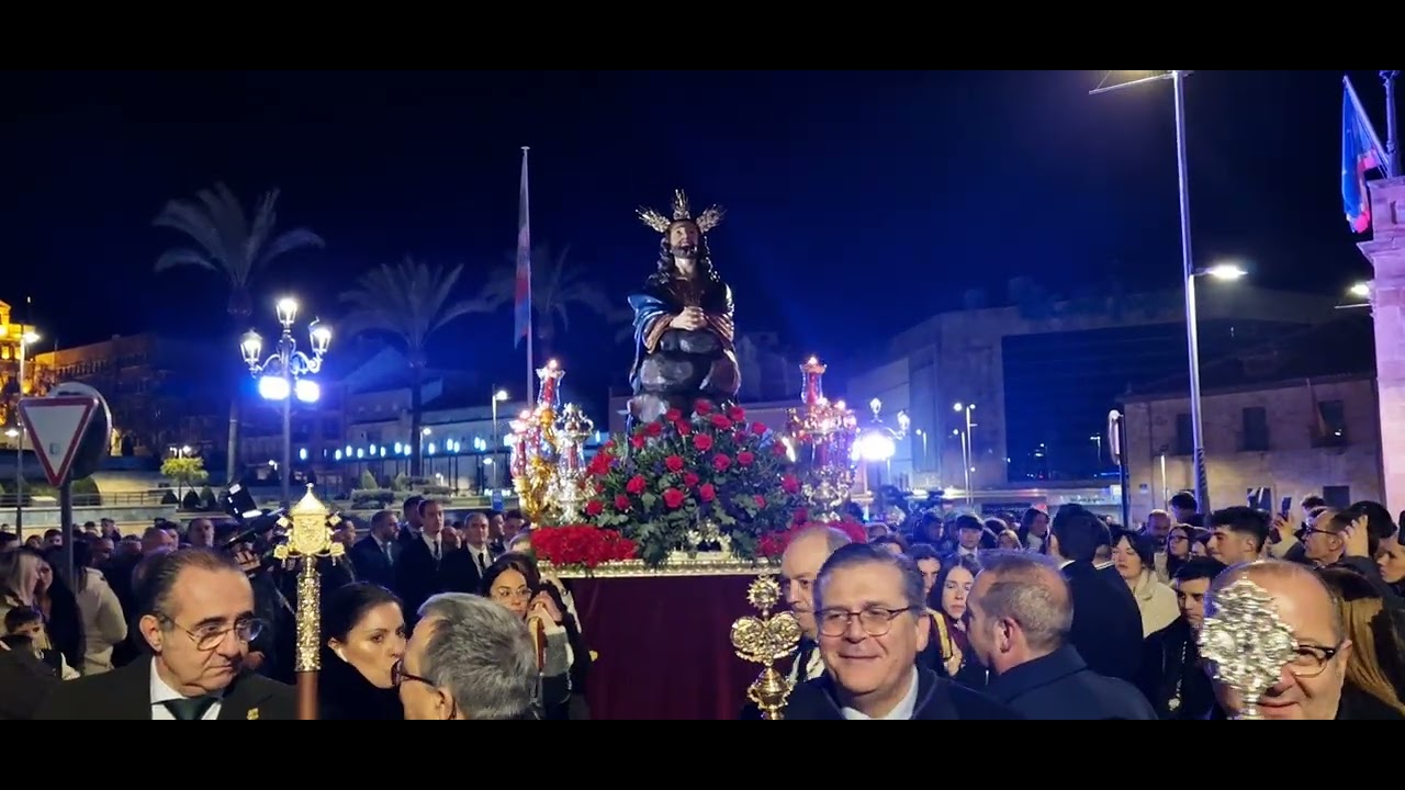 Traslado Oración al Huerto por la Plaza Ramón y Cajal de Linares, Jaén 2026
