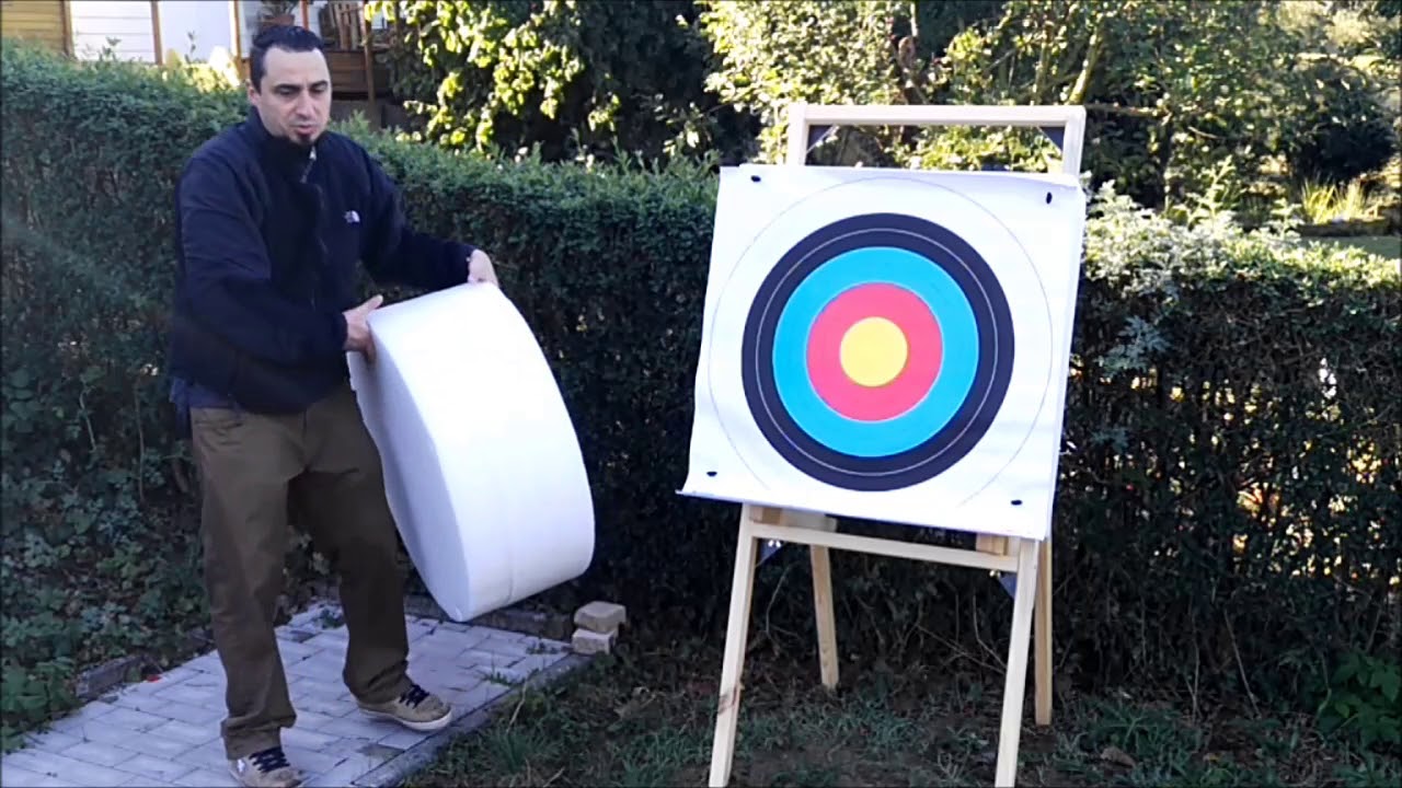 STRONGHOLD  TARGETS  🎯🏹--  REVIEW  ZielScheibe u. Ständer  --  Bogensport - Bogenschiessen!!