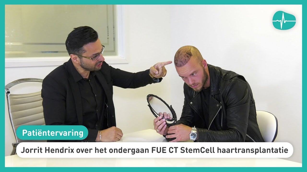 Patiëntervaring: Jorrit Hendrix over het ondergaan van een FUE CT StemCell haartransplantatie