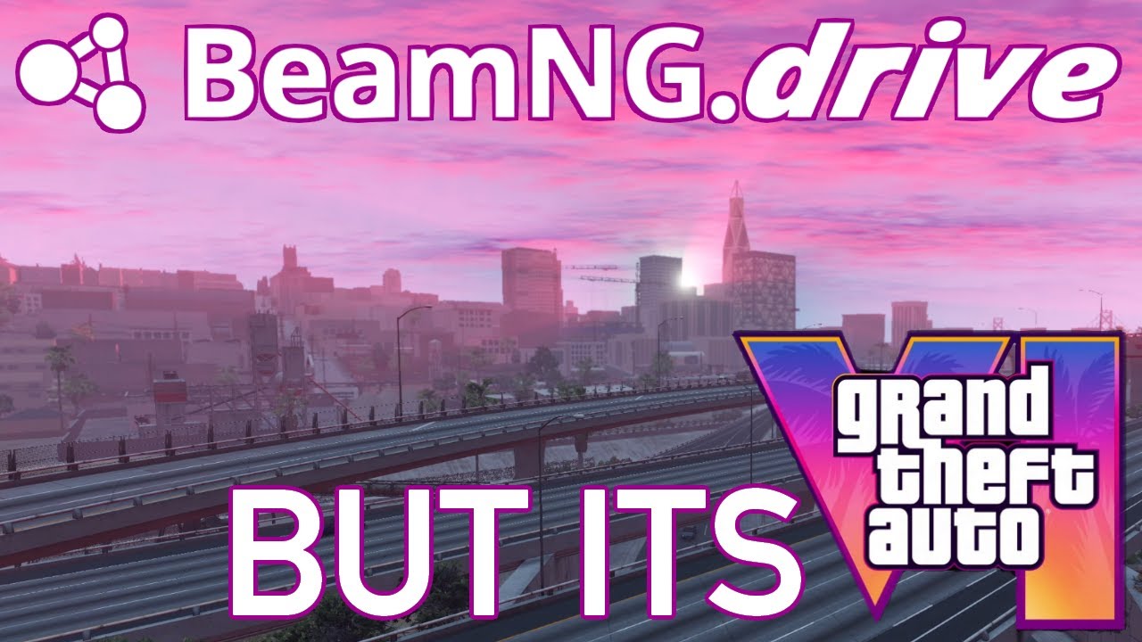 Grand Theft Auto VI Trailer but its in BeamNG.drive