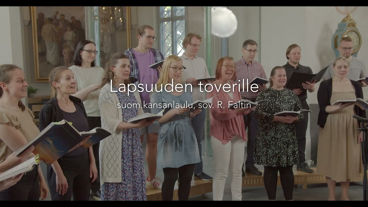 Sä kasvoit neito kaunoinen (Lapsuuden toverille) Musica Vocale, dir. Tomi Satomaa.