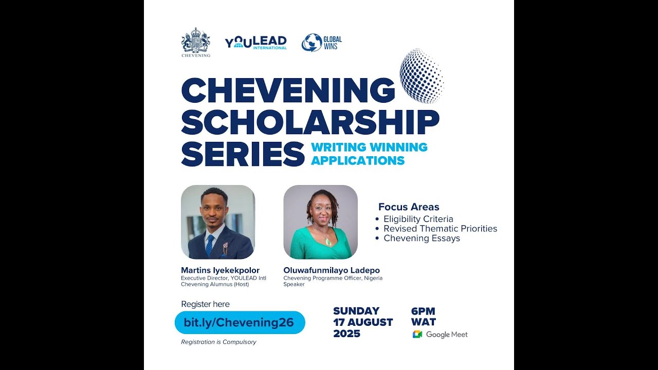 Chevening Scholarship Series: Writing Winning Applications