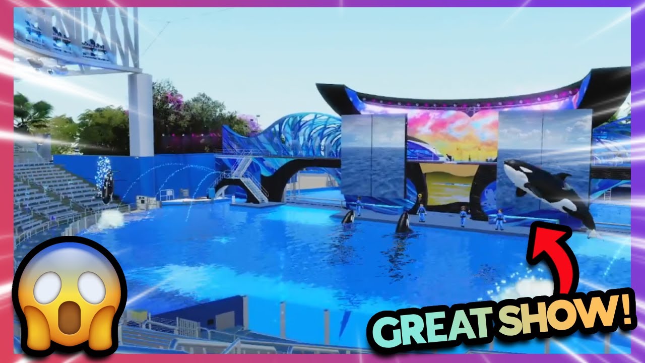 I Experienced the Greatest One Ocean performance EVER in ROBLOX! (SeaWorld Orlando) 😱
