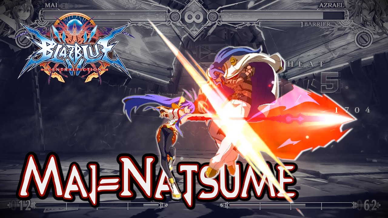 【BBCF v2.01】 Some Mai Natsume combos (マイ コンボ)