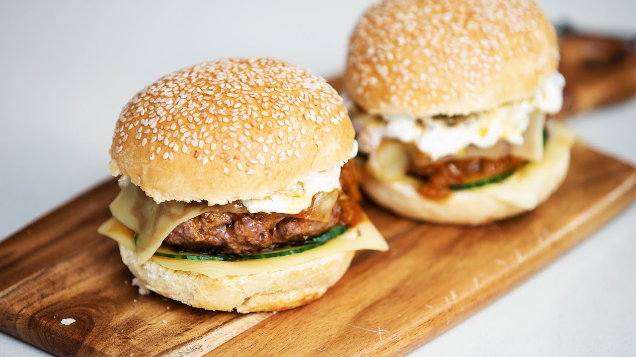 Spicy Lamb Burgers // Made by J // Something's Cooking TV