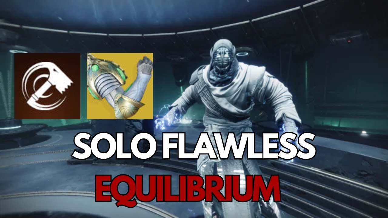 Solo Flawless Equilibrium on Titan! [Destiny 2 Renegades]