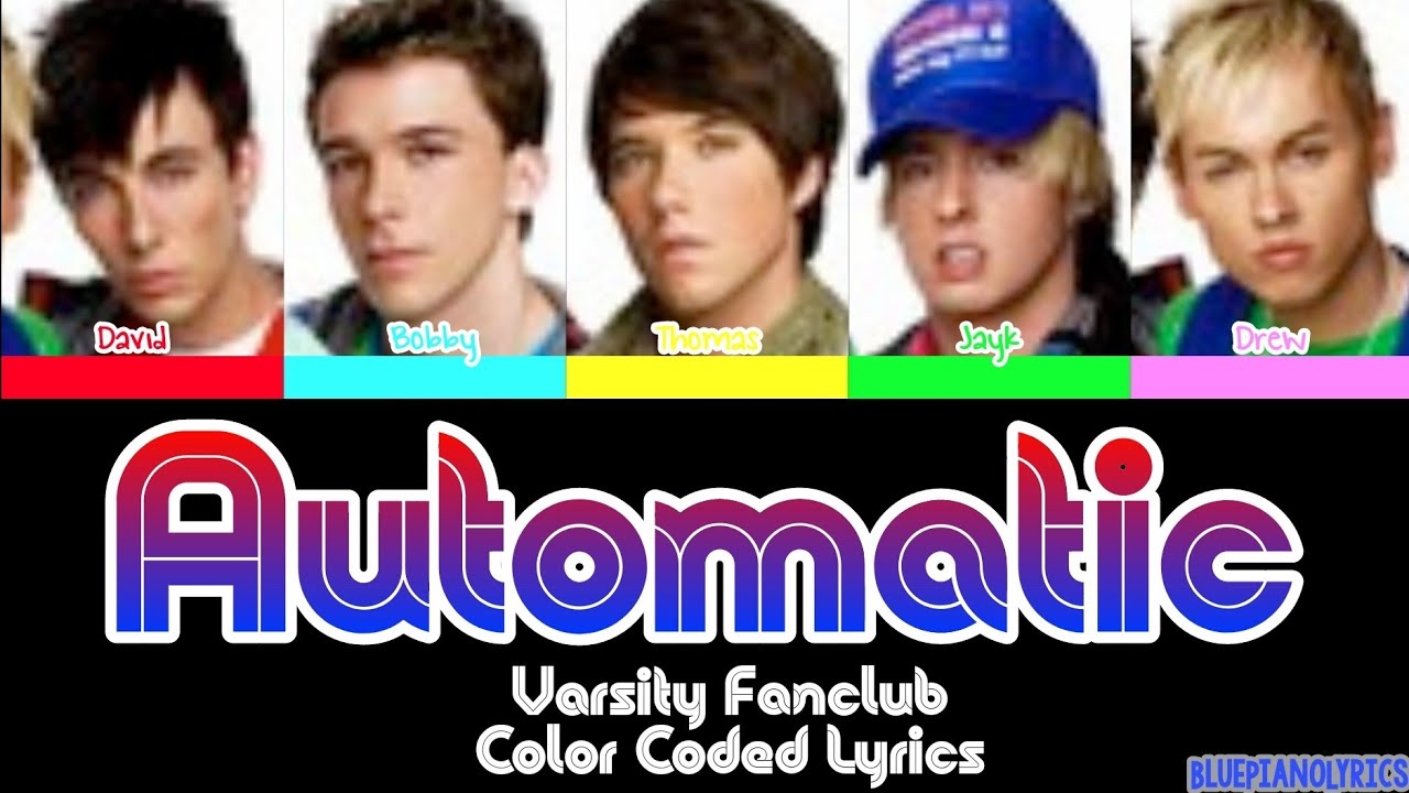 Varsity Fanclub 'Automatic' Lyrics (Color Coded Lyrics)