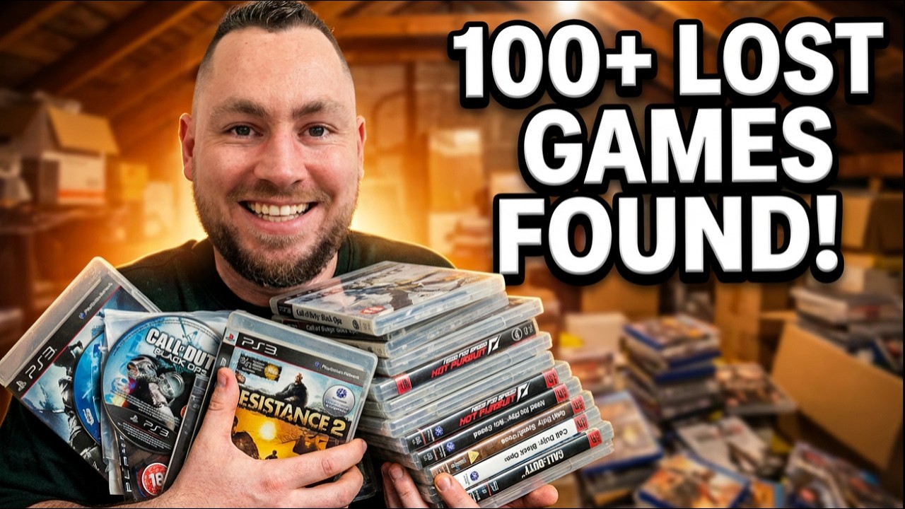 Recovering 100+ PS3 Games From My Childhood Home