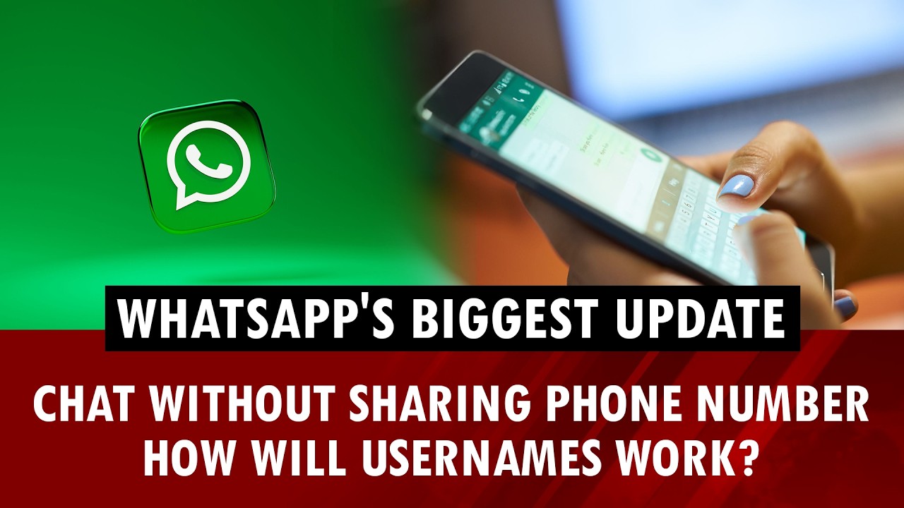 WhatsApp's biggest update | Chat without sharing phone number: How will usernames work?