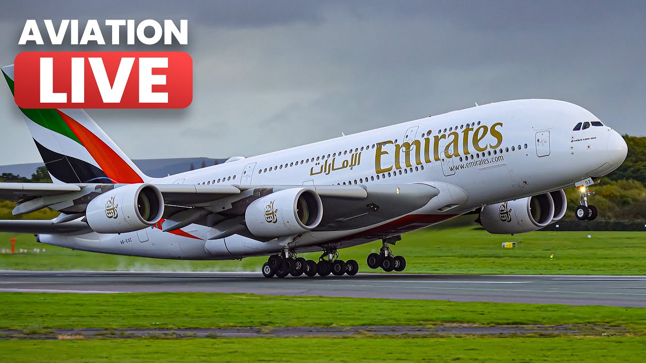 🔴 LIVE Plane Spotting at Manchester Airport ✈️ SUPER SUNDAY