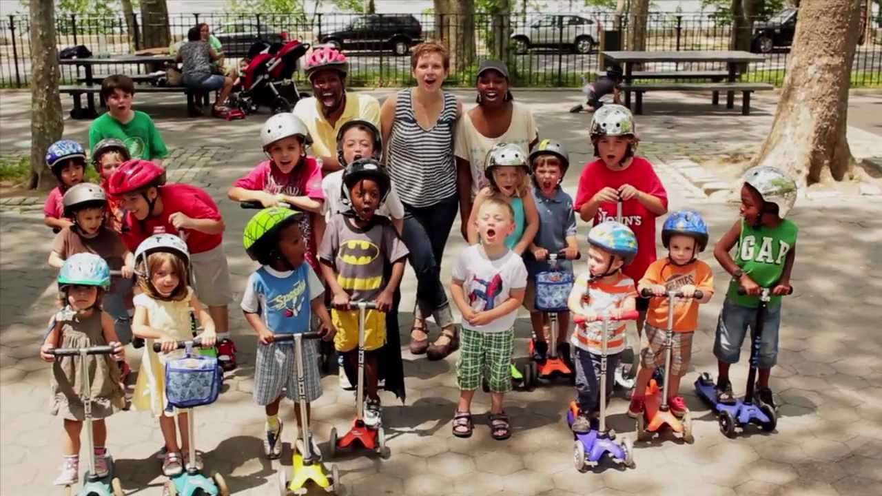 Micro Scooters in Central Park, New York - Micro Kickboard