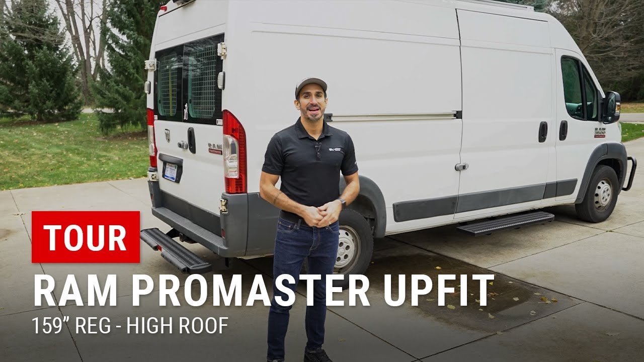 Экскурсия по грузовому фургону RAM ProMaster &mdash; ПОСЛЕ нашего обновления