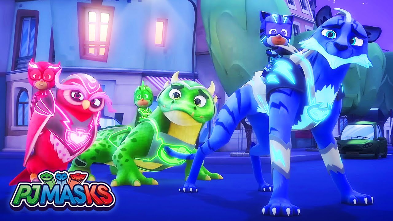 PJ Masks | PJ Riders Save The Day | Season 5 FULL EPISODE | Kids Cartoon | Superheroes | Animation