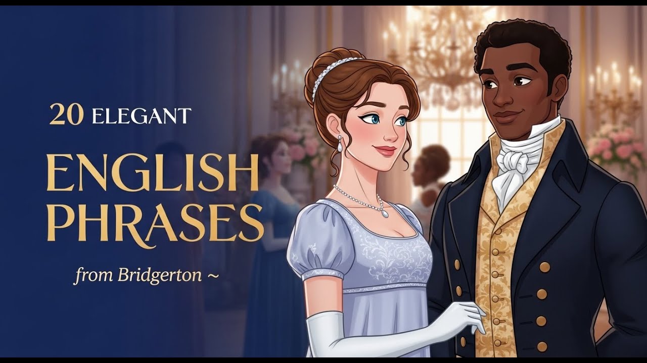 20 Elegant English Phrases from Bridgerton (Netflix) ✨ | Learn Real English Conversation