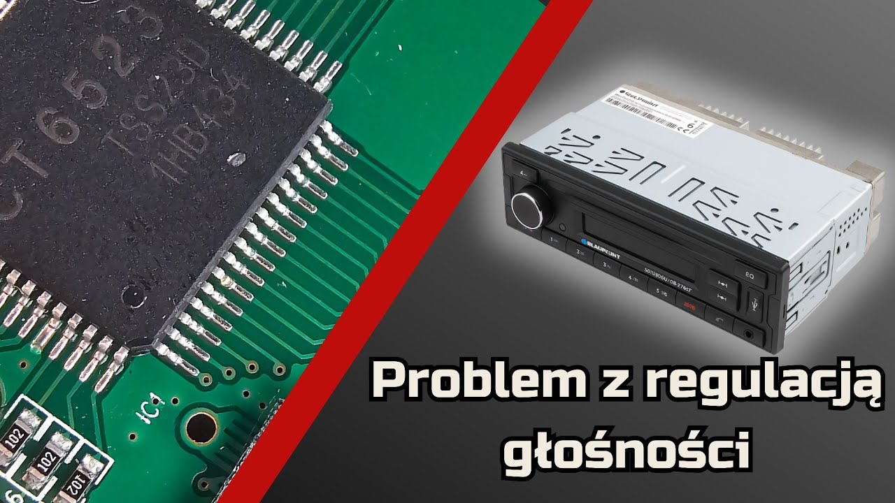 Radio samochodowe | Blaupunkt Valencia 200 | Problem z regulacją głośności