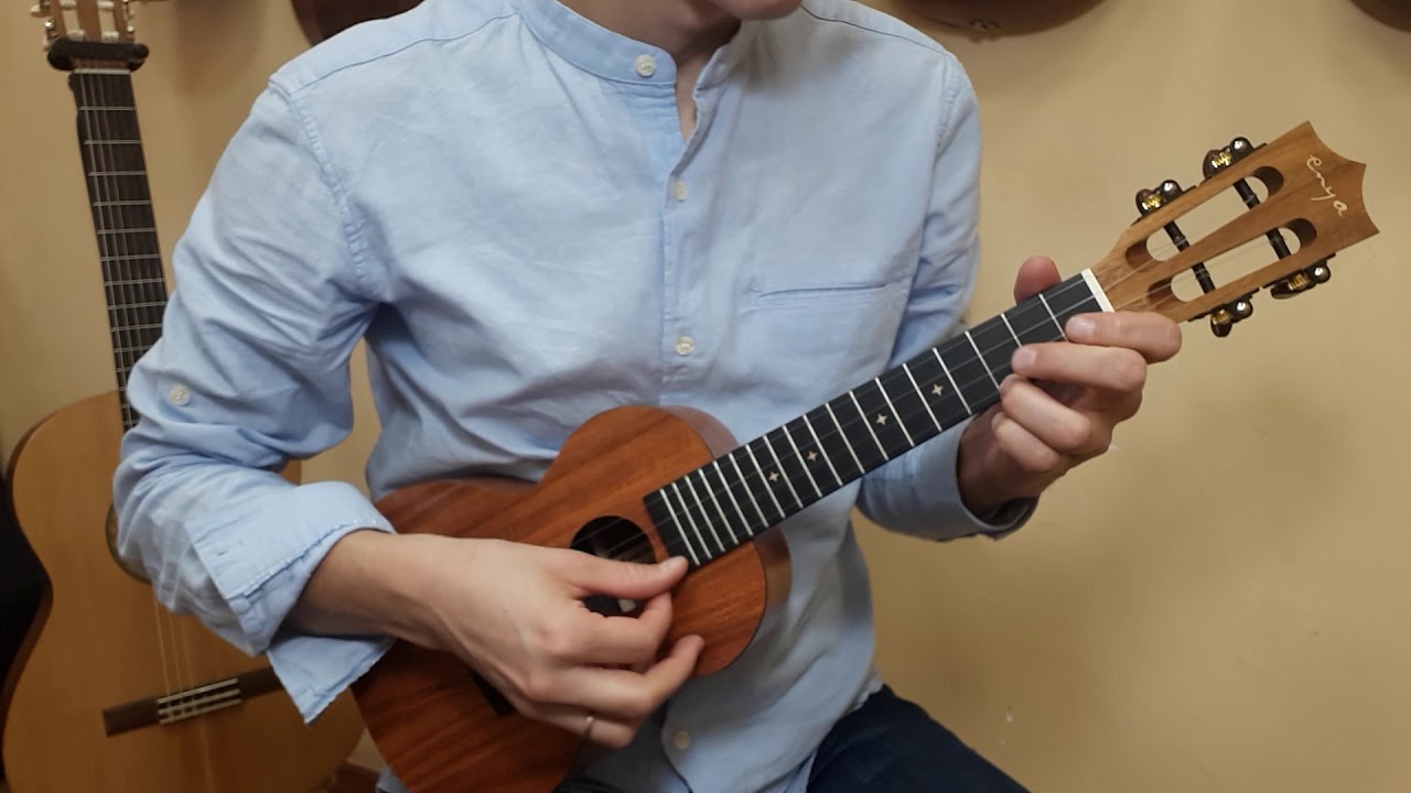 Укулеле фламенко. Малагуэнья фламенко на укулеле