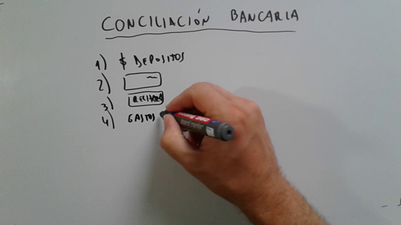 como se hace la CONCILIACION BANCARIA en contabilidad 📌📌 (truco superfacil)