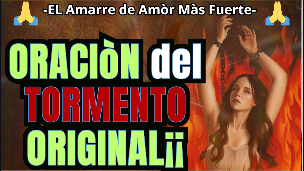 𝙊𝙍𝘼𝘾𝙄𝙊𝙉 ᴀʟ ANIMA SOLA 𝗉𝖺𝗋𝖺 𝗔𝗠𝗔𝗥𝗥𝗔𝗥 𝗒 𝗗𝗘𝗦𝗘𝗦𝗣𝗘𝗥𝗔𝗥 𝖠 𝖴𝖭 𝖧𝖮𝖬𝖡𝖱𝖤 𝗈 𝖬𝖴𝖩𝖤𝖱 🧡🧡🧡