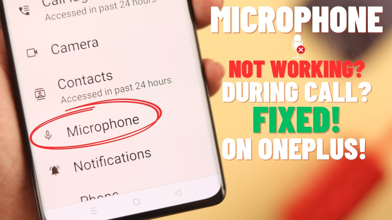 Fix- OnePlus 11 Microphone Not Working During Calls!