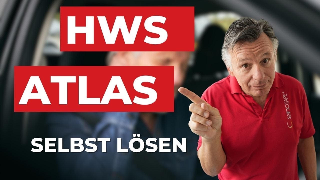 HWS & Atlas ⚡️ Akute Schmerzen selbst lösen! Wir zeigen wie 🍀