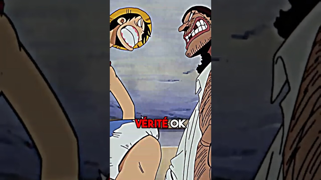 La premi&egrave;re rencontre entre Luffy et Barbe Noire dans un bar &agrave; Mock Town