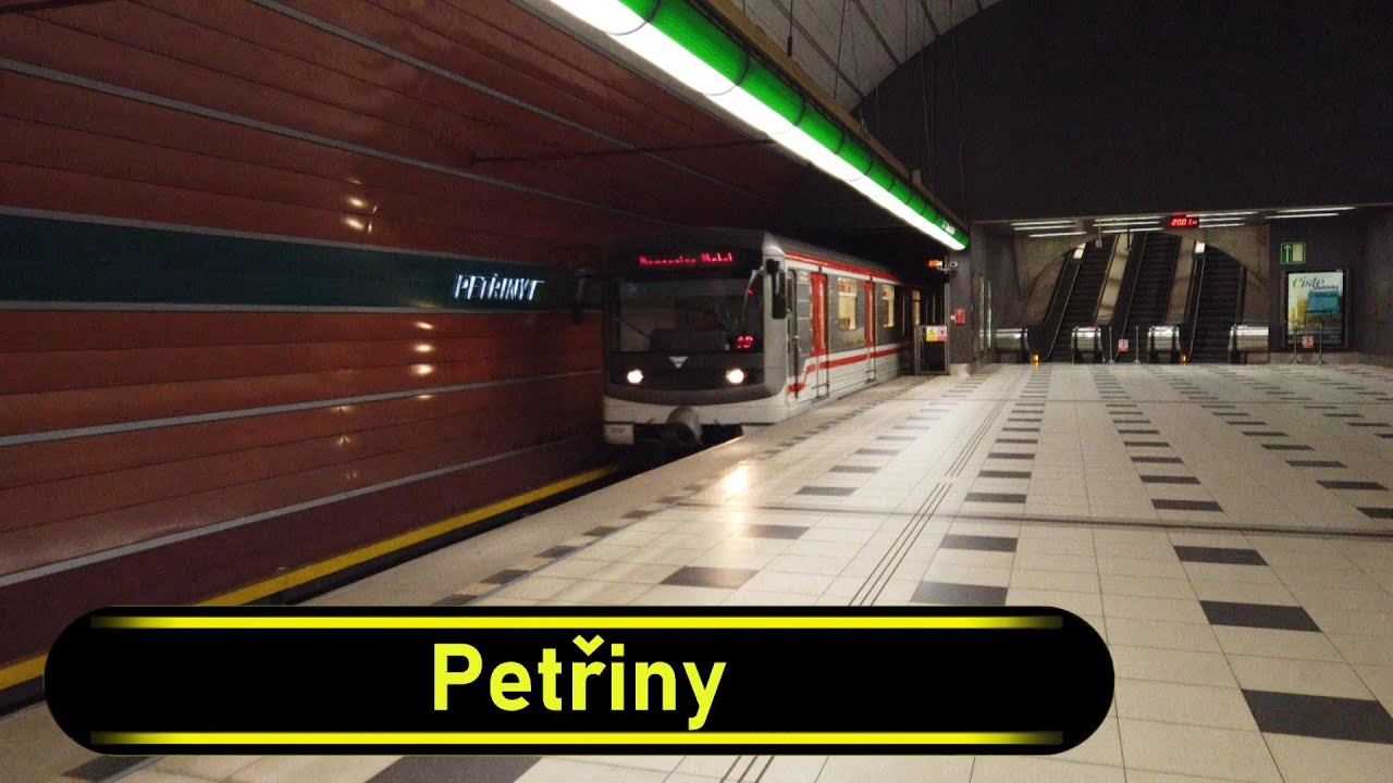 Metro Station Petřiny - Prague 🇨🇿 - Walkthrough 🚶
