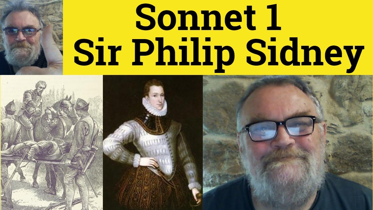 🔵 Astrophel and Stella Sonnet 1 by Philip Sidney Summary Analysis Astrophel and Stella Philip Sidney