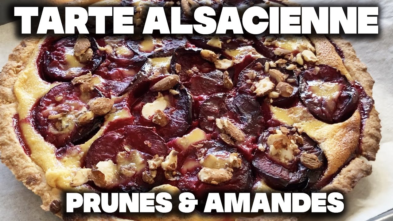 Personne ne résiste à cette tarte aux prunes et amandes... PERSONNE. 😍