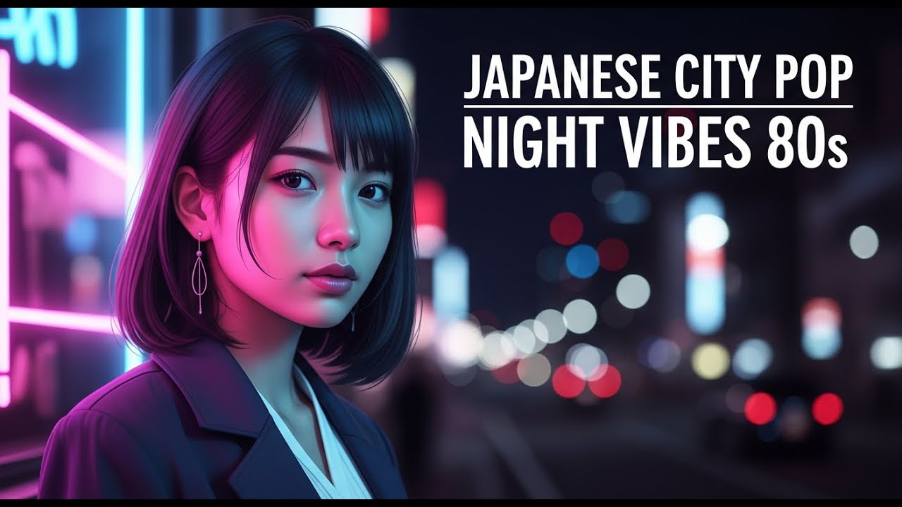 80s City Pop Japan | Live Night Drive Tokyo