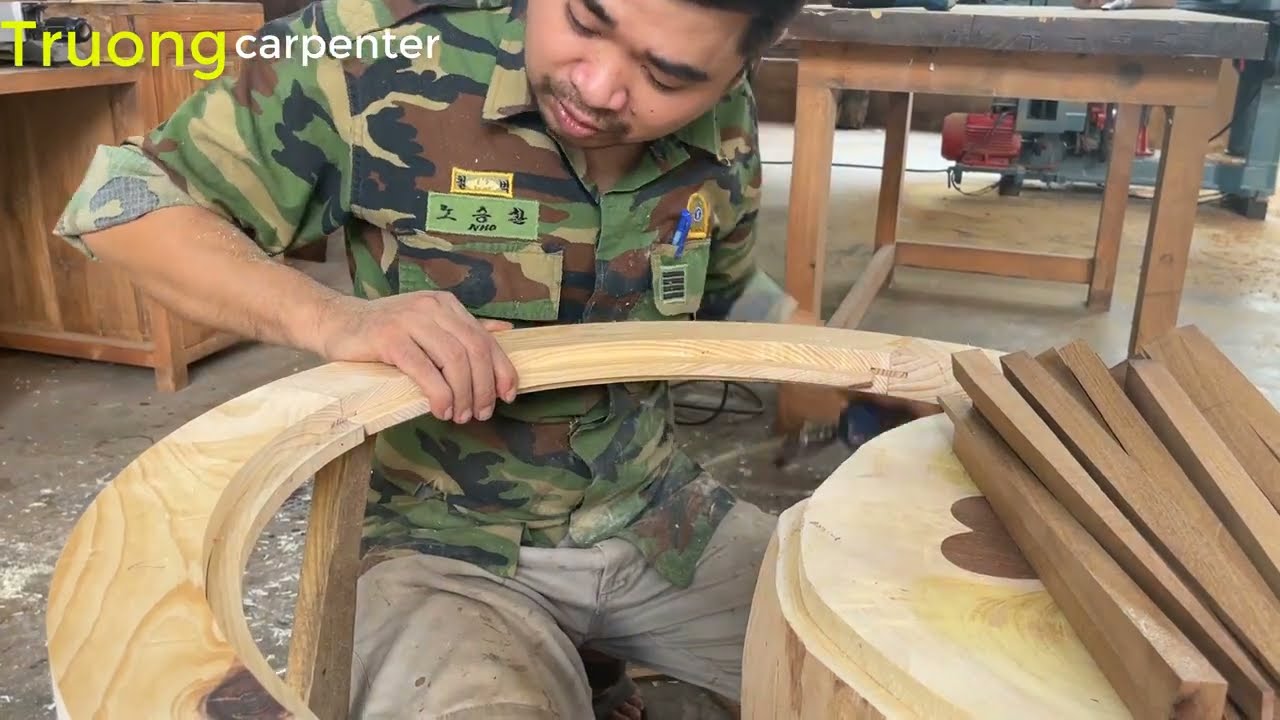 Wood Recycling Project // Using Discarded Tree Stumps To Create A Unique Coffee Table Set