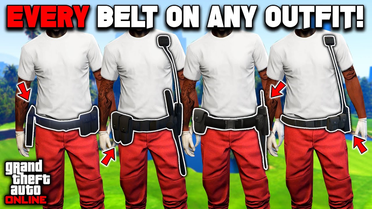 *UPDATED* How To Get EVERY BELT On Any Outfit Glitch In GTA 5 Online 1.71 (No Transfer Glitch)