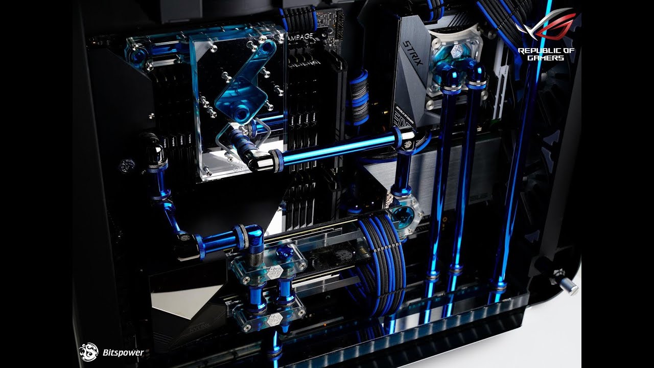 Project One - Dual system in a InWin 928. 7980XE & 9900K & 2080Ti NVLINK  Quick Time Lapse.
